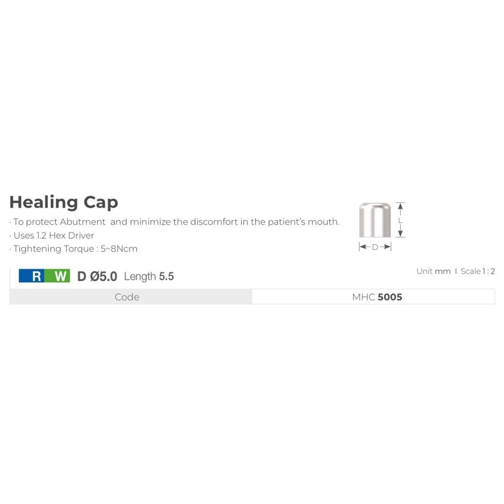 Healing Cap MHC 5005
