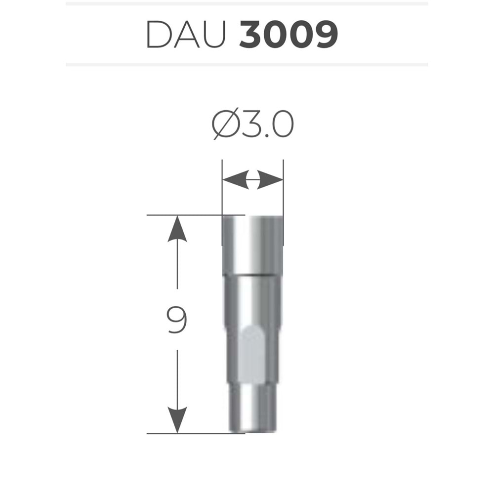 Narrow Digital Fixture Analog DAU 3009