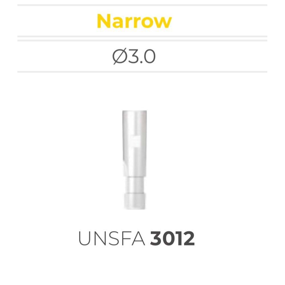 UF(II)Narrow Fixture Analog UNSFA 3012